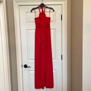 Red Formal BCBGMAXAZRIA Dress